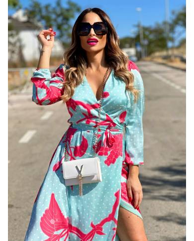 VESTIDO MB LARGO ESTAMPADO GAUDI