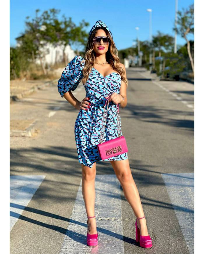 VESTIDO MB PRINT ASIMETRICO