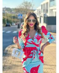 VESTIDO MB MIDI NUDO FALDA