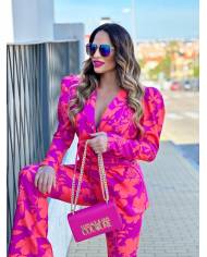TRAJE BLAZER MB TULIPAN ESTAMPADO