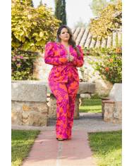 TRAJE BLAZER MB TULIPAN ESTAMPADO