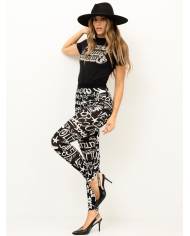 Legging Versace couture graffiti
