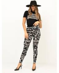 Camiseta Versace logo spen crystal