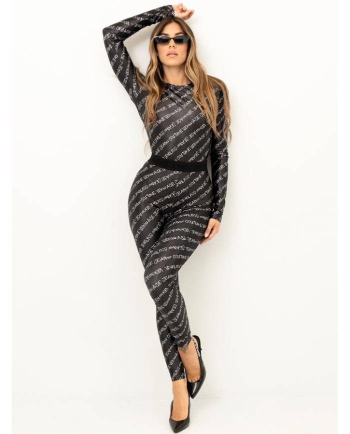 Legging Versace logo signature