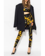 Legging Versace couture print chain