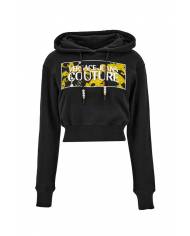 Sudadera Versace couture logo sq pearls