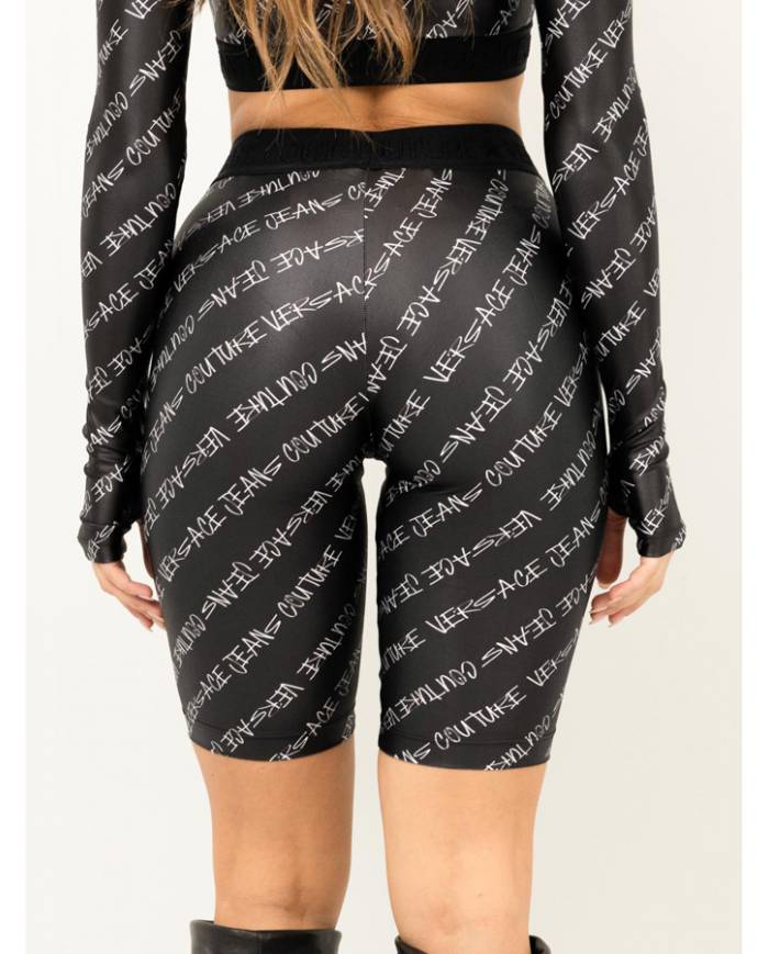 Biker Versace Couture logo signature
