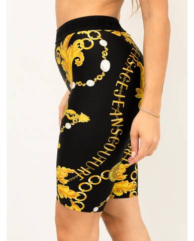 Biker Versace Couture print chain