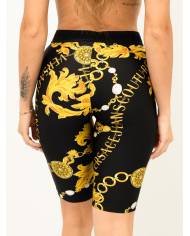 Biker Versace Couture print chain