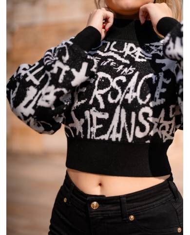 Jersey Versace Couture graffiti