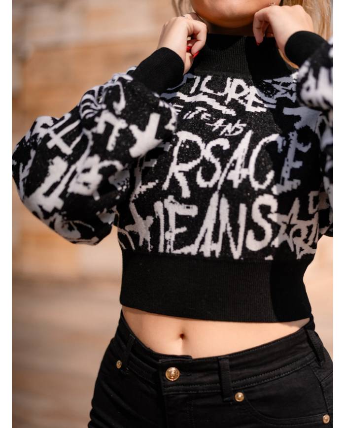 Jersey Versace Couture graffiti