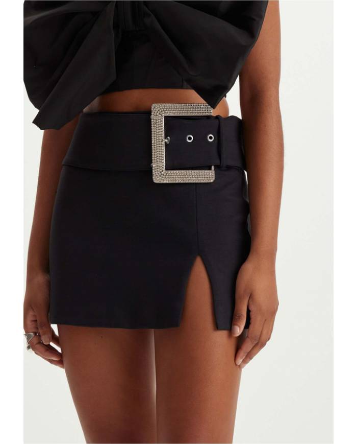 Top+falda Lanca Perfume maxi fivela