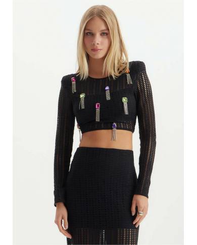 Top+falda Lanca Perfume crystals colours