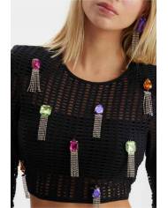 Top+falda Lanca Perfume crystals colours