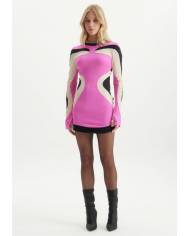 Vestido Lanca Perfume recortes