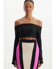 Top+falda Lanca Perfume cropped