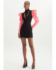 Vestido Lanca Perfume gola alta