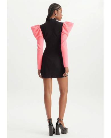 Vestido Lanca Perfume gola alta