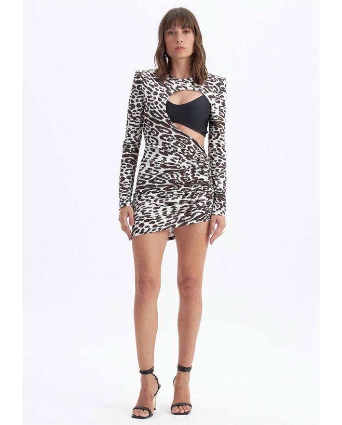 Vestido Lanca Perfume animalier