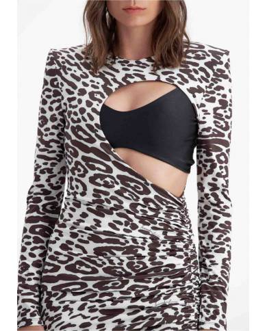 Vestido Lanca Perfume animalier