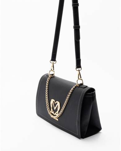 Bolso Moschino logo m heart