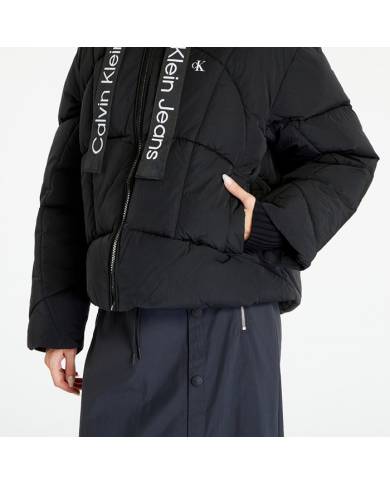 Chaquetón Calvin Klein logo drawstring