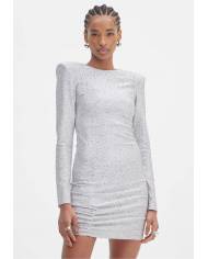 Vestido Lanca Perfume ombreira shine