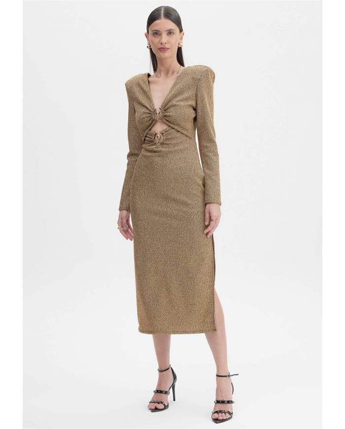 Vestido Lanca Perfume double ring