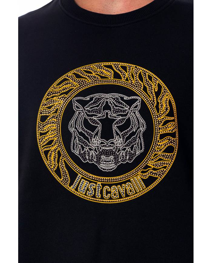 Sudadera Just Cavalli H Tiger crystal