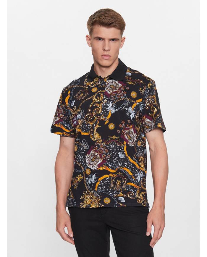 Polo Just Cavalli H Print Iconic shields