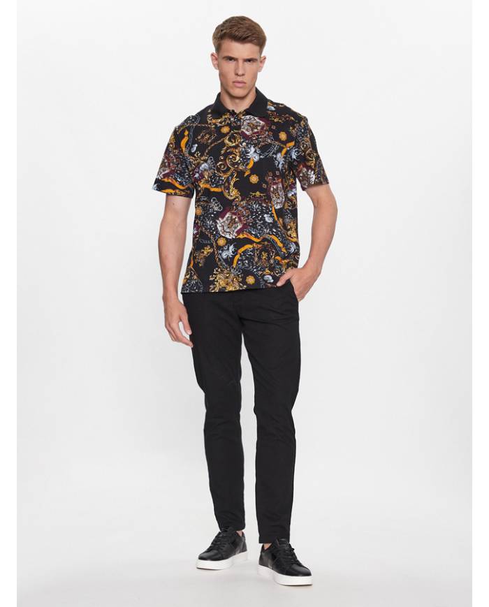 Polo Just Cavalli H Print Iconic shields