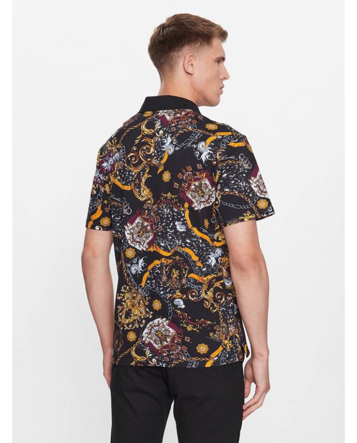 Polo Just Cavalli H Print Iconic shields
