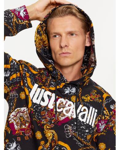 Sudadera Just Cavalli H print iconic shields