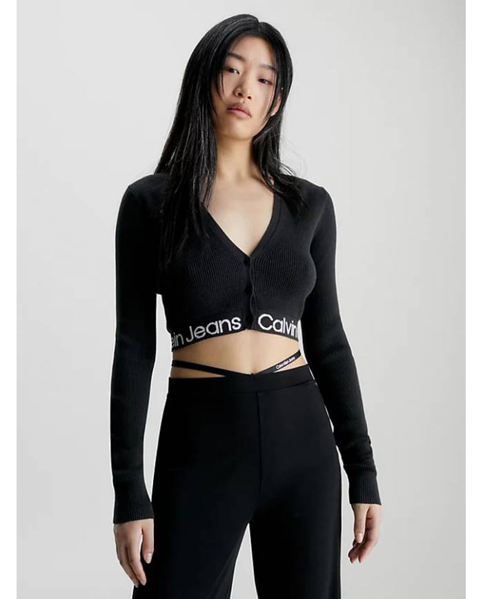 Rebeca Calvin Klein logo intarsia