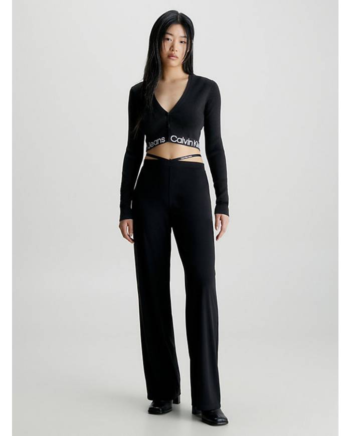 Rebeca Calvin Klein logo intarsia
