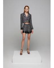 Chaqueta+short Trash and Luxury squares chane