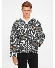 Chaqueton Just Cavalli print lettering nylon