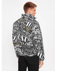 Chaqueton Just Cavalli print lettering nylon