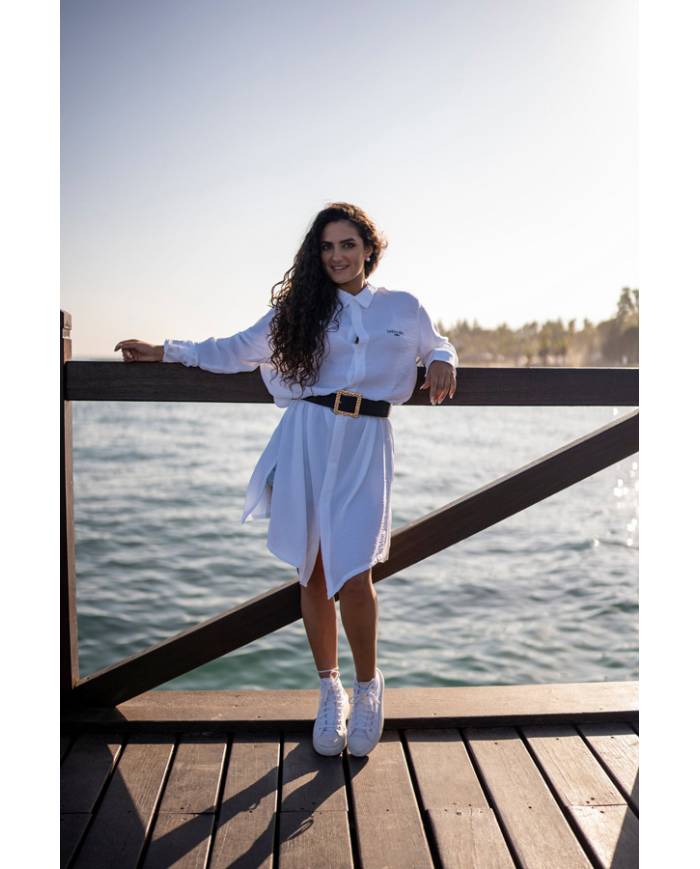 Camisa Dara Caro longfit luxury