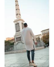 Camisa Dara Caro longfit luxury