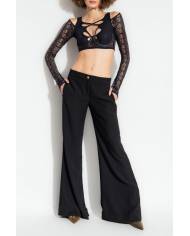 Top Versace Couture bare shouder net