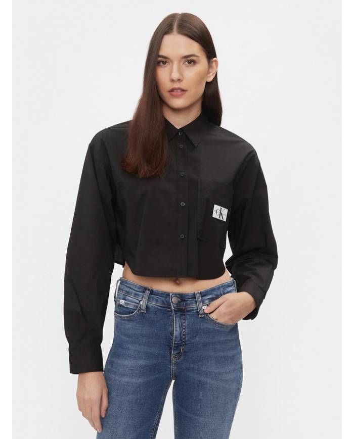 Camisa Calvin Klein pocket patch logo
