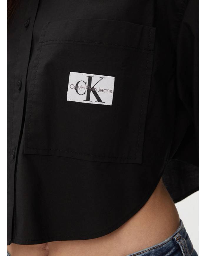 Camisa Calvin Klein pocket patch logo