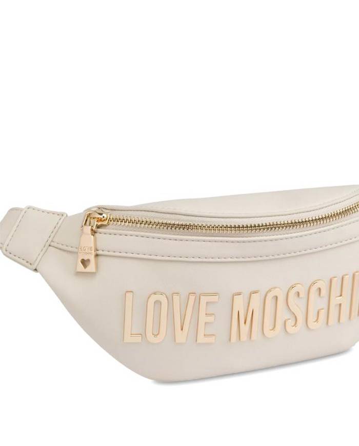 Riñonera Moschino eco-friendly con logotipo