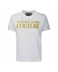 Camiseta Versace Couture logo gummy glitter