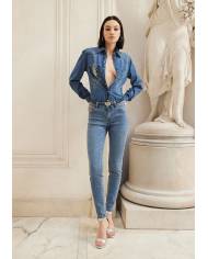 Jeans Trash and Luxury diamonds