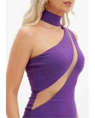 Vestido Lanca Perfume front transparency
