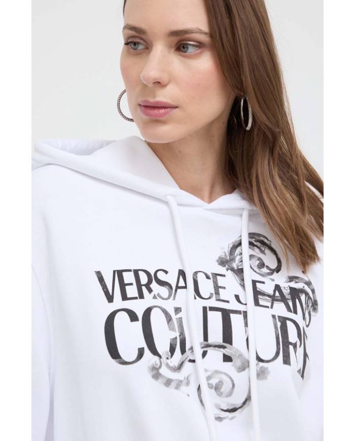 Sudadera Versace Couture logo watercolor