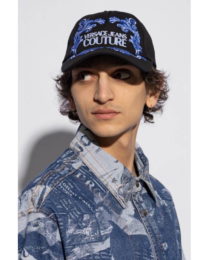 Gorra Versace Couture H embroidery+print