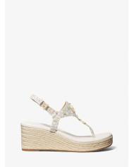 Cuña Michael Kors logo casey wedge